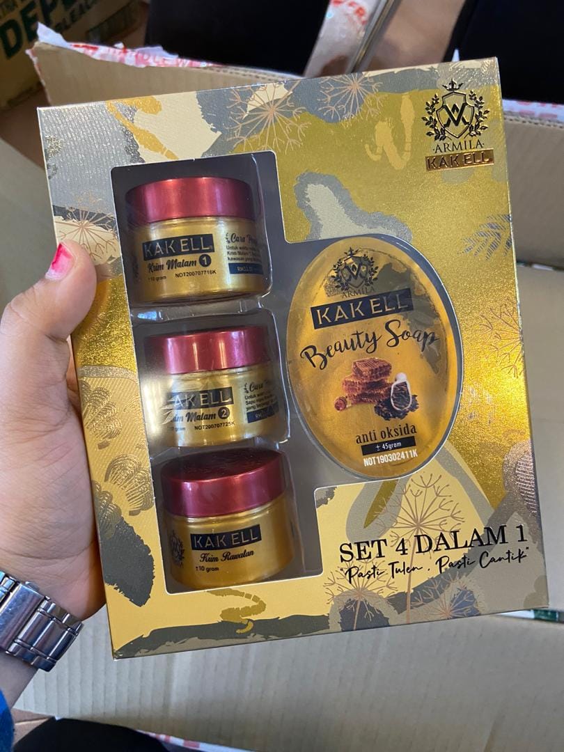kak ell skincare 4 in 1