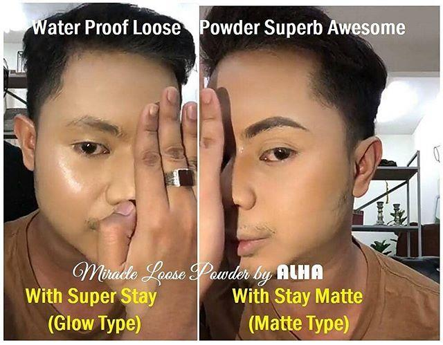Compact powder alha alfa